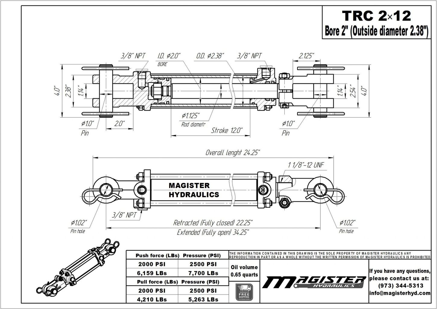 TRC 2x12 4