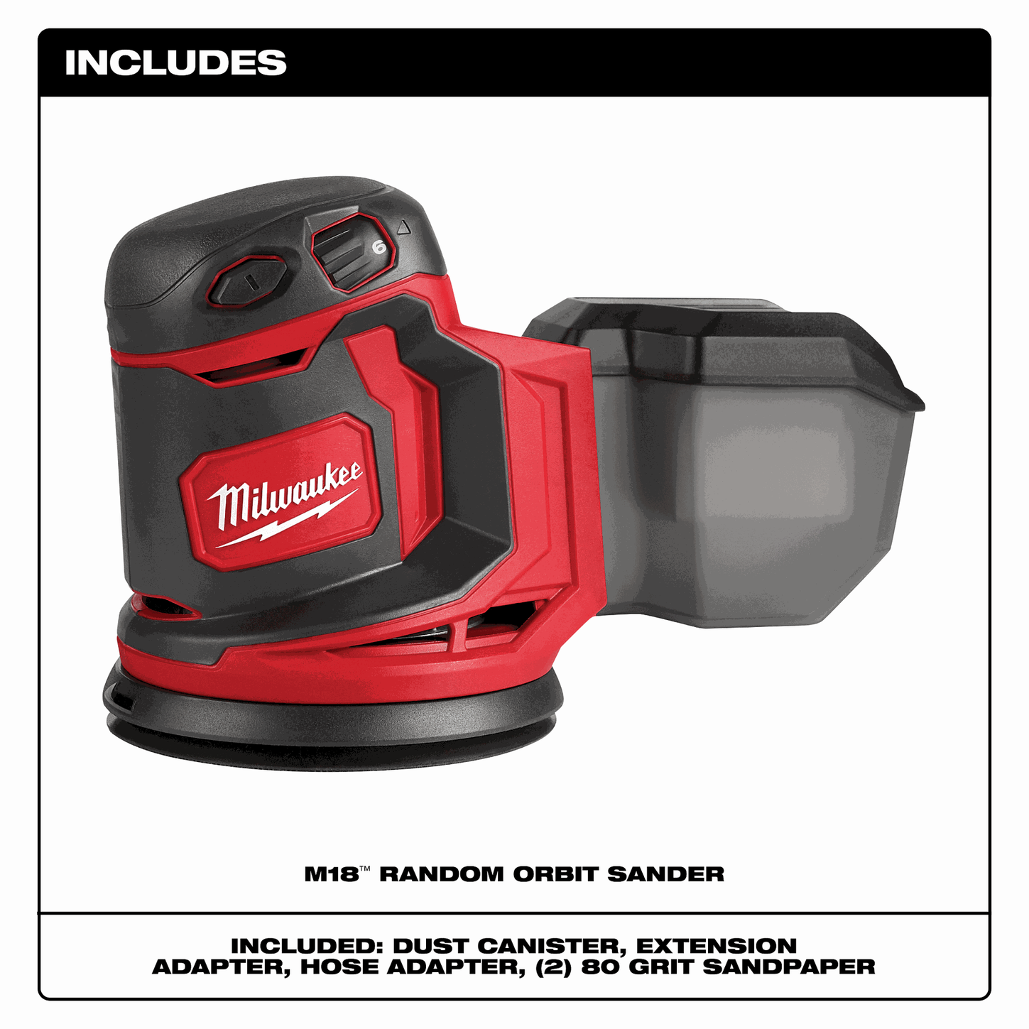 〜9/2 i M18™ Random Orbit Sander | Milwaukee Tool