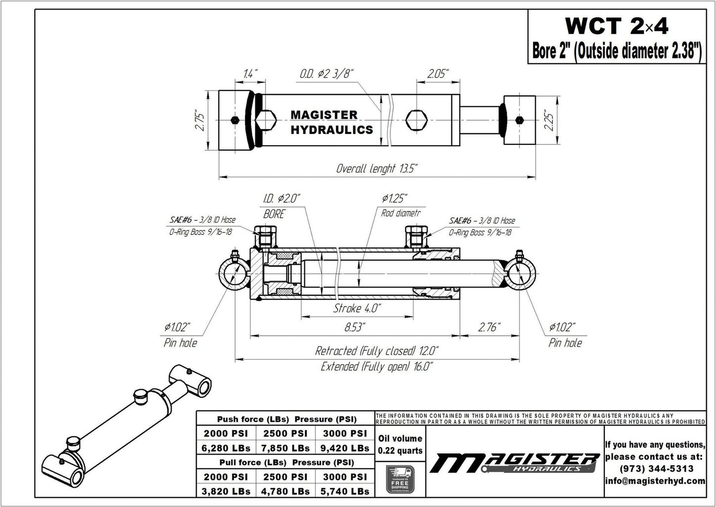 WCT 2x4 4