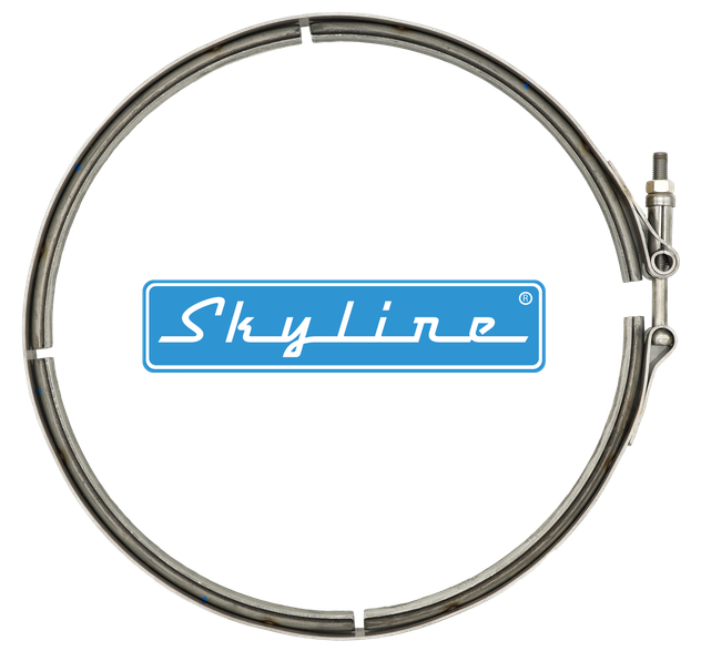 CL002-SC-F11 6-4C1-A1-Skyline-Aftermarket-Clamp-for-Cummins-ISC-ISL-and-Paccar-PX8-DPF-and-DOC
