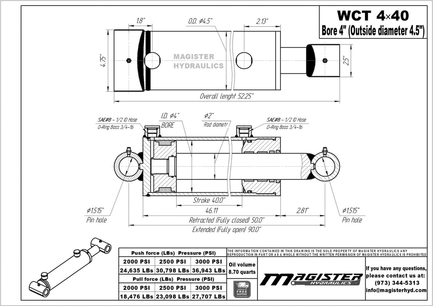 WCT 4x40 4