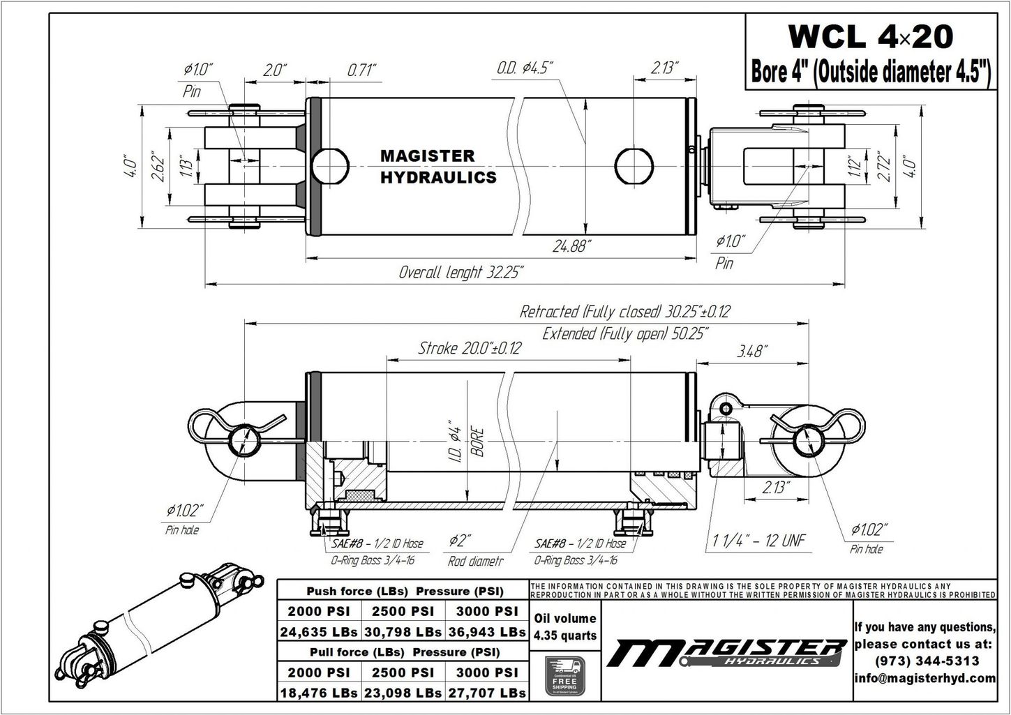 WCL 4x20 4