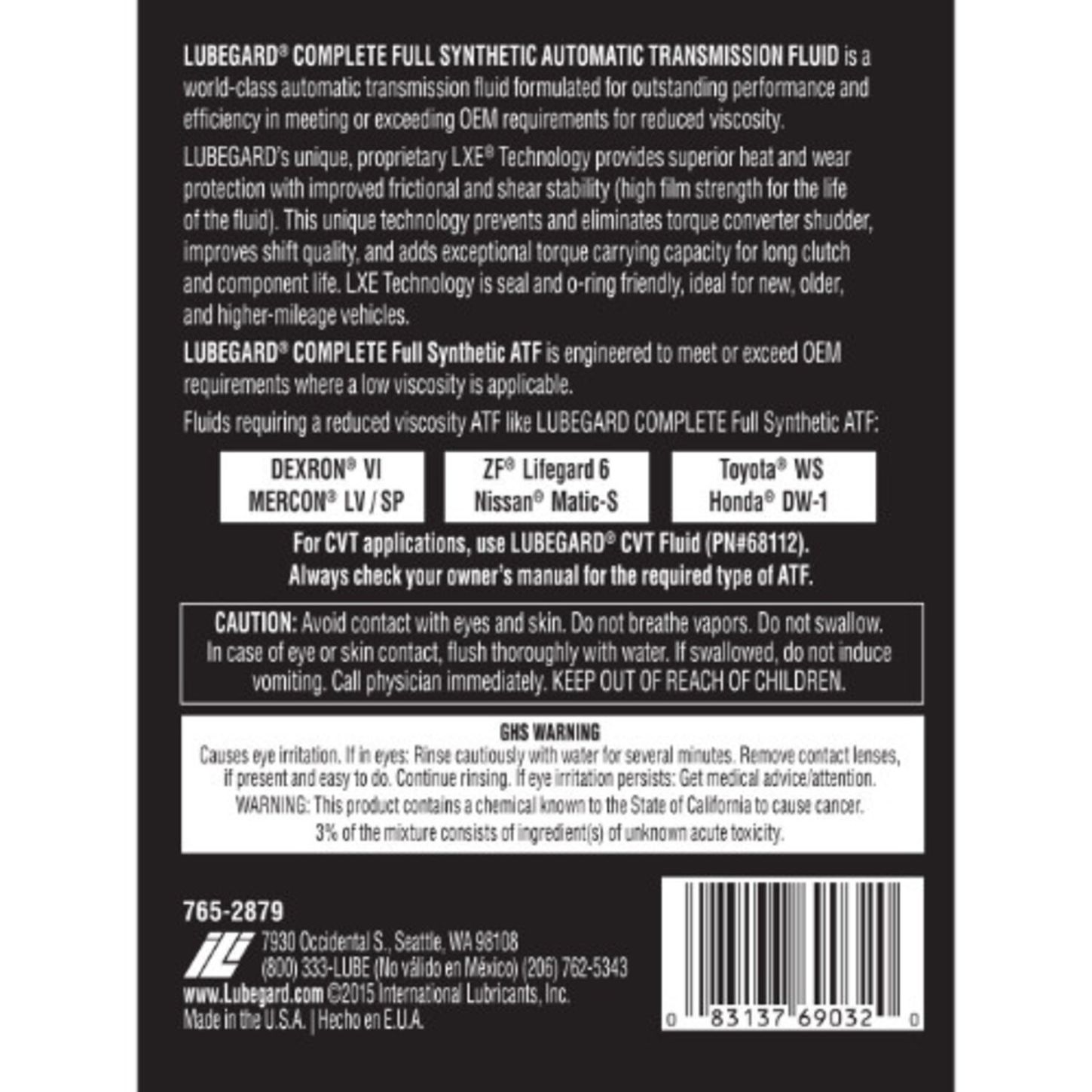 LUBE69032 3