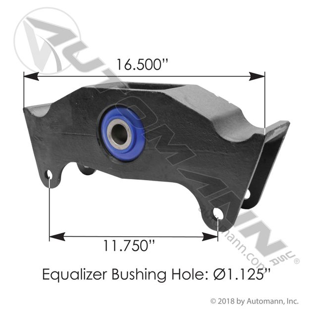 Automann EQ028UB Equalizer Cast with Poly Bushing Hutch