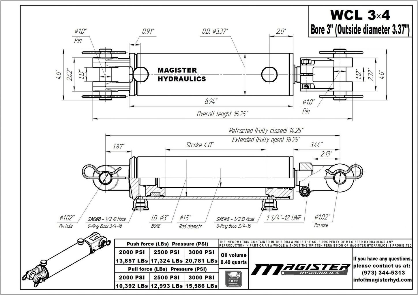 WCL 3x4 4