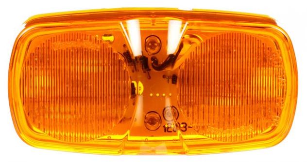 Truck-Lite 2672A Signal-Stat LED Yellow Rectangular 2 Diode