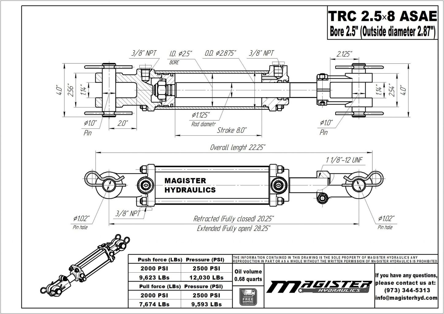 TRC 2 5x8 ASAE 4
