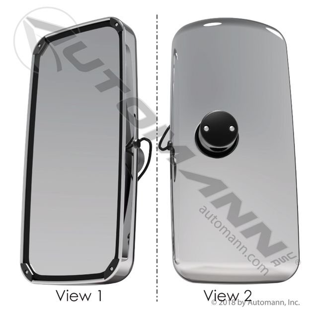 Automann 563.2110 Performance Mirror 8in X 17in Chrome IHC — Great