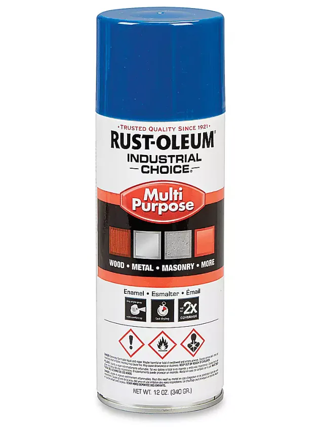  000080 SPRAY PAINT OSHA SAFE BLUE 12OZ