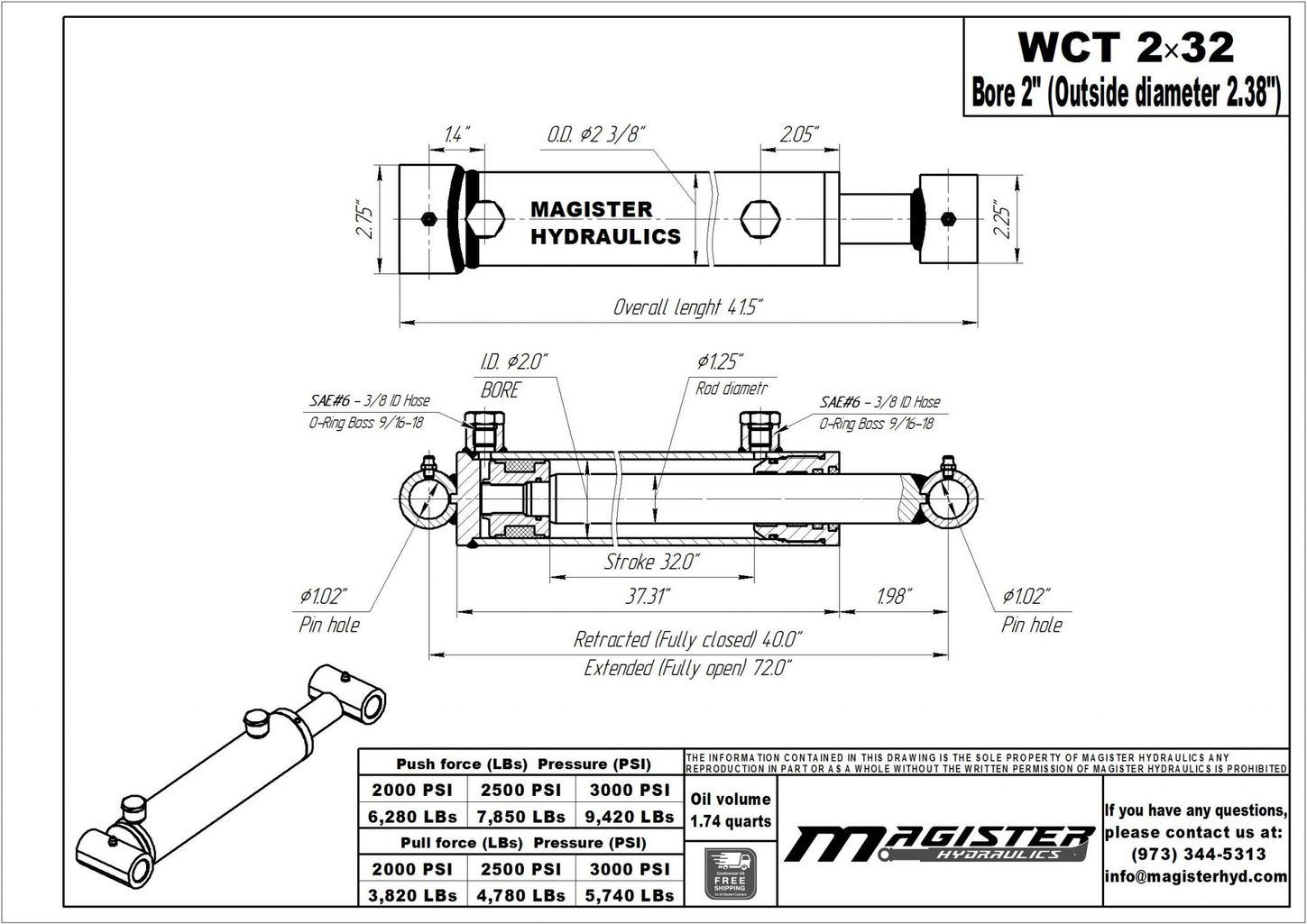 WCT 2x32 4