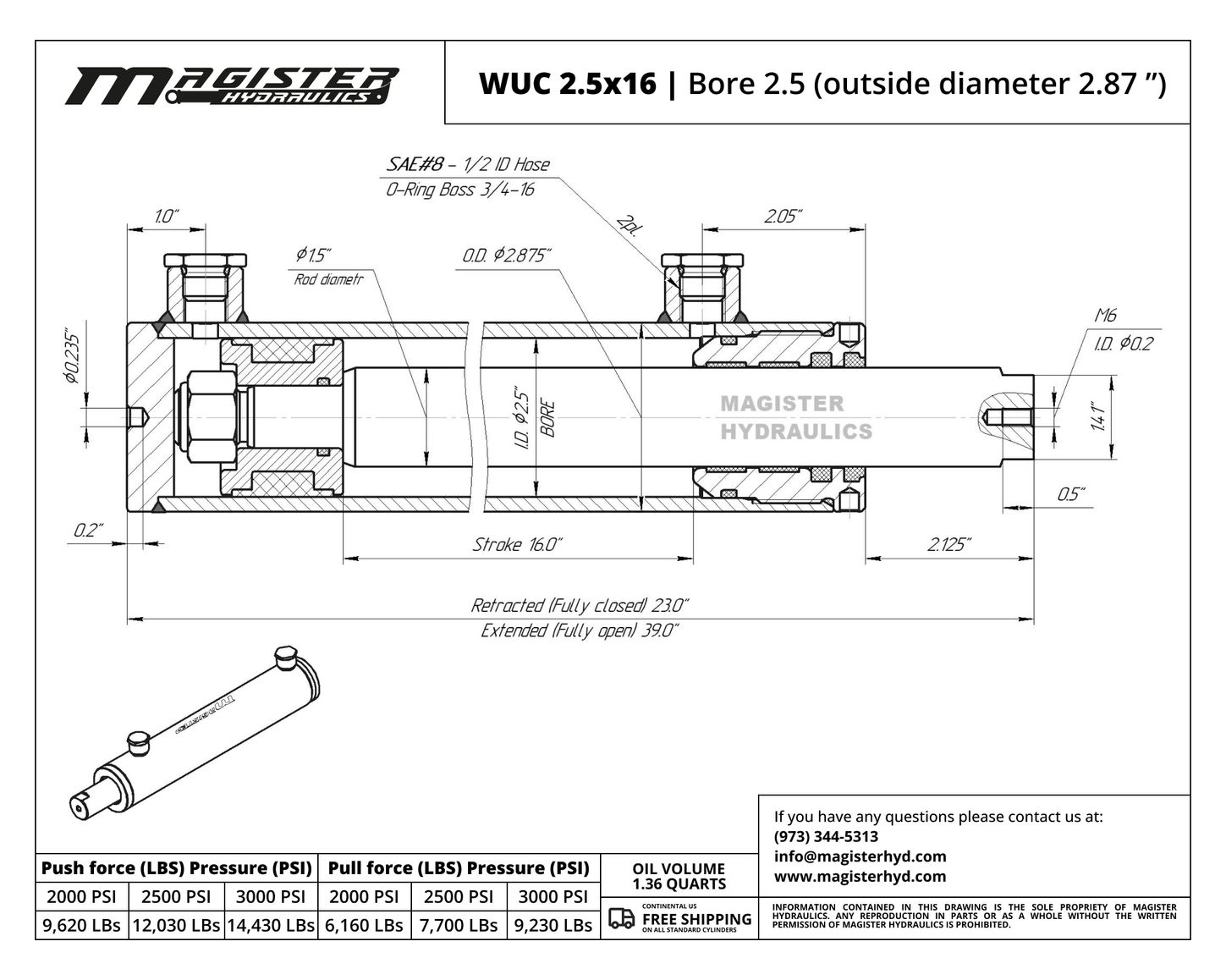 WUC 2 5x16 5