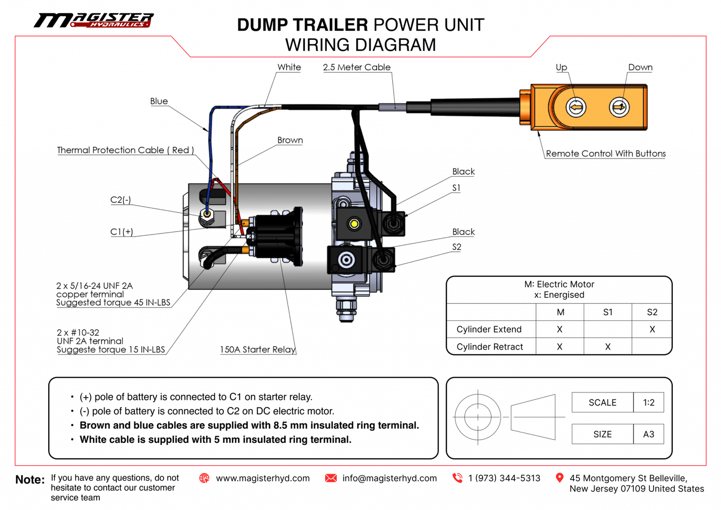 HPU DT 111 12VDC DA 06 6