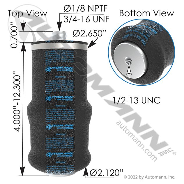 SAMPA Air Spring Cabin And Star Washer – 502.578, ABSZ70-641, 2591909C1, Cross Reference