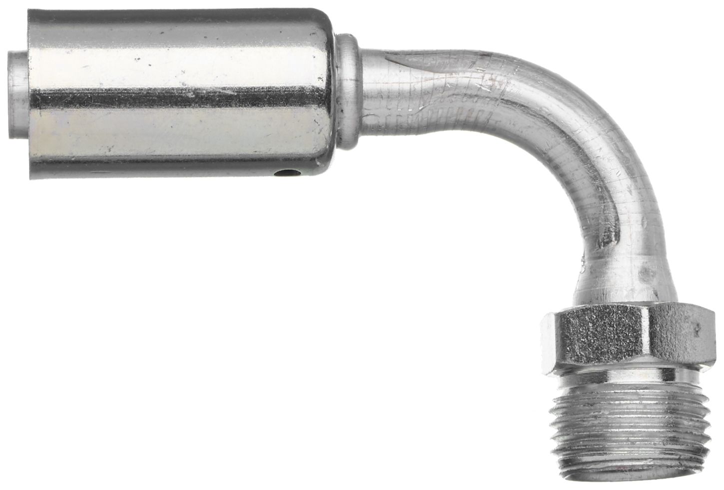 Gates G47599-0606 Male Inverted O-Ring - 90 Bent Tube