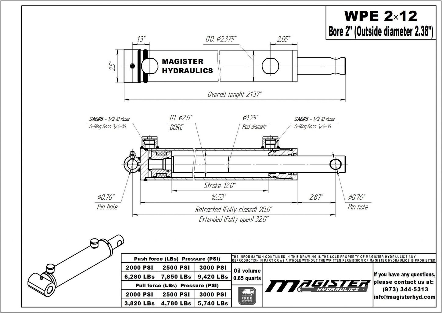 WPE 2x12 4