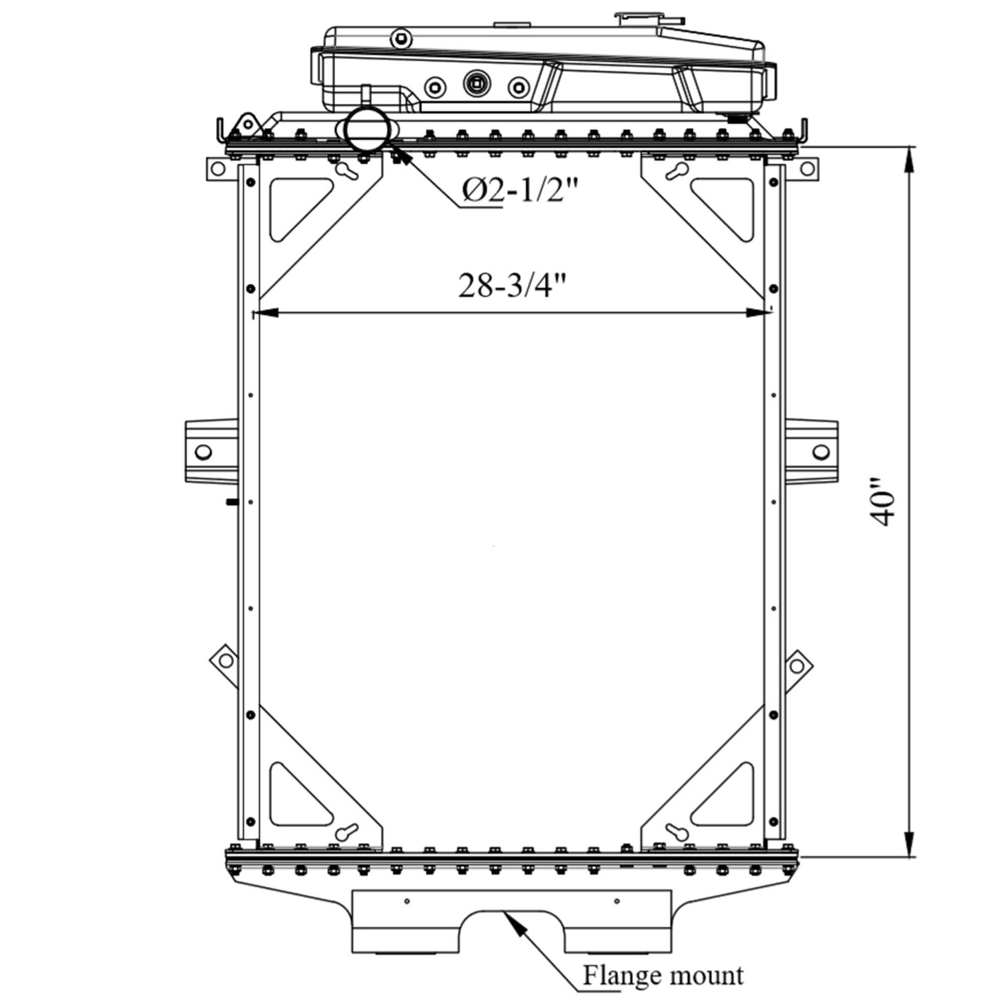 Reach Cooling Group 42-10324 RADIATOR